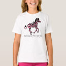 Search for zebra and pink tshirts Black