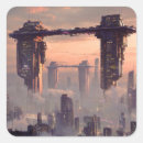 Search for futuristic stickers City