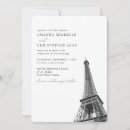Search for eiffel tower wedding invitations Paris