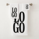 Search for logo bath towels White