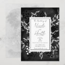 Search for black white and grey invitations Elegant