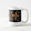 Search for gold fleur de lis mugs Saints