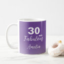 Search for 30 birthday mugs Picture
