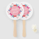 Search for wedding program hand fans Bachelorette party