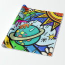 Search for street graffiti wrapping paper Modern