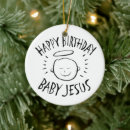 Search for happy birthday christmas tree decorations Black
