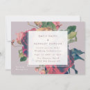 Search for lilac rose wedding invitations Floral