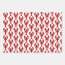 Search for maine wrapping paper Lobster