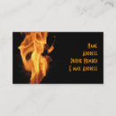 Search for fireman business cards Black