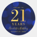 Search for birthday year stickers Modern