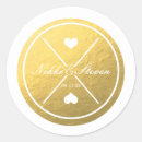 Search for foil wedding stickers Chic