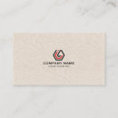Search for standing business cards Logo