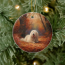 Search for old english sheepdog christmas tree decorations Pet