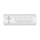 Search for blue and silver return address labels Boy