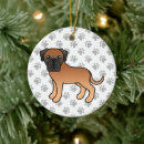 Search for mastiff christmas tree decorations Old english mastiff