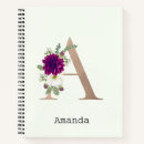 Search for alphabetical notebooks For her