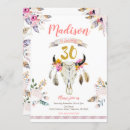 Search for floral 30th birthday invitations Gold glitter
