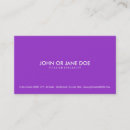 Search for lavender business cards Elegant