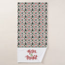 Search for christmas bath towels Whimsical