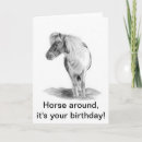 Search for horse lovers birthday cards Animal