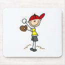 Search for baseball mousepads Girls