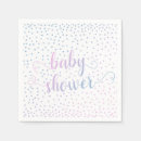 Search for gender neutral napkins Baby shower