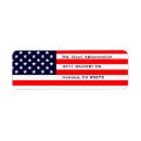 Search for patriotism return address labels America
