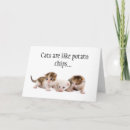 Search for cats are like potato chips Birthday