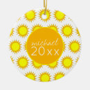 Search for sun christmas tree decorations Yellow