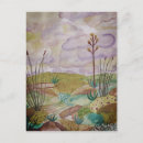 Search for desert flowers postcards Watercolor