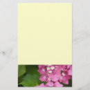 Search for hydrangea stationery paper Pink
