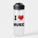 Search for music water bottles Treble clef