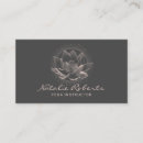 Search for lotus flower business cards Massage therapy