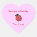 Search for ladybug stickers Baby girl
