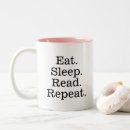 Search for reading books mugs Typography