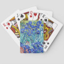 Search for vincent playing cards Irises
