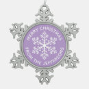 Search for mauve christmas tree decorations Purple