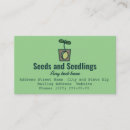 Search for seed business cards Farming