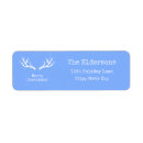Search for matching stamps return address labels Blue