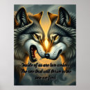 Search for two wolves posters Wolf
