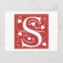 Search for monogram s postcards Bride