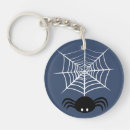Search for halloween spider web key rings Trick or treat