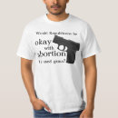 Search for no abortion tshirts Control
