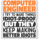 Search for computer engineer stickers Developer