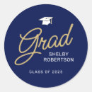 Search for navy graduation stickers Graduate