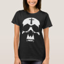 Search for black and white skull tshirts Gothic