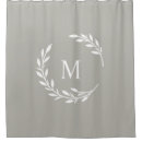 Search for light grey shower curtains Monogrammed