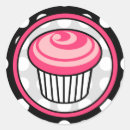 Search for polka dot birthday stickers Cupcake