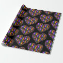 Search for bachelor wrapping paper Black