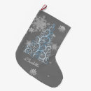 Search for blue grey christmas stockings Elegant